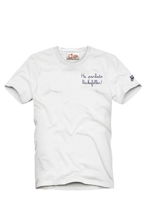 T-Shirt Portofino Man In Cotone Con Stampa Frontale MC2 SAINT BARTH | T-shirt | POT000104538L
